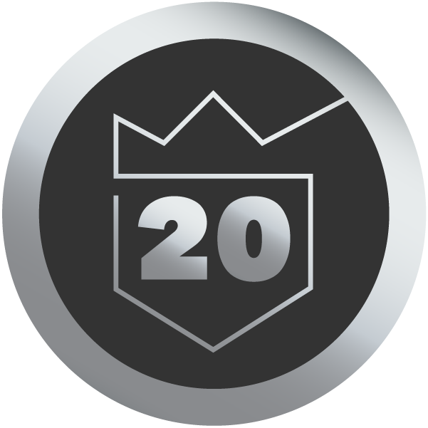 20 years medal