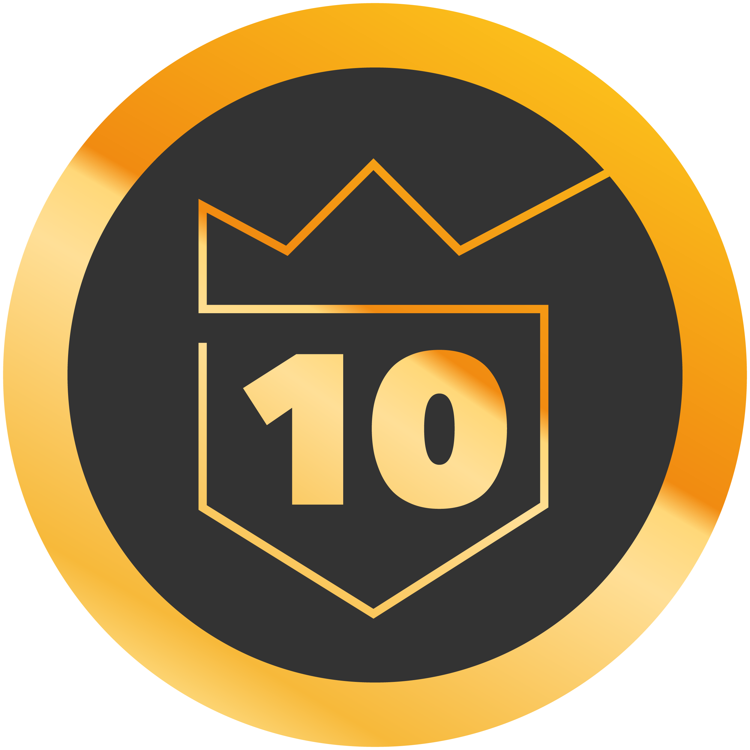 10 years medal