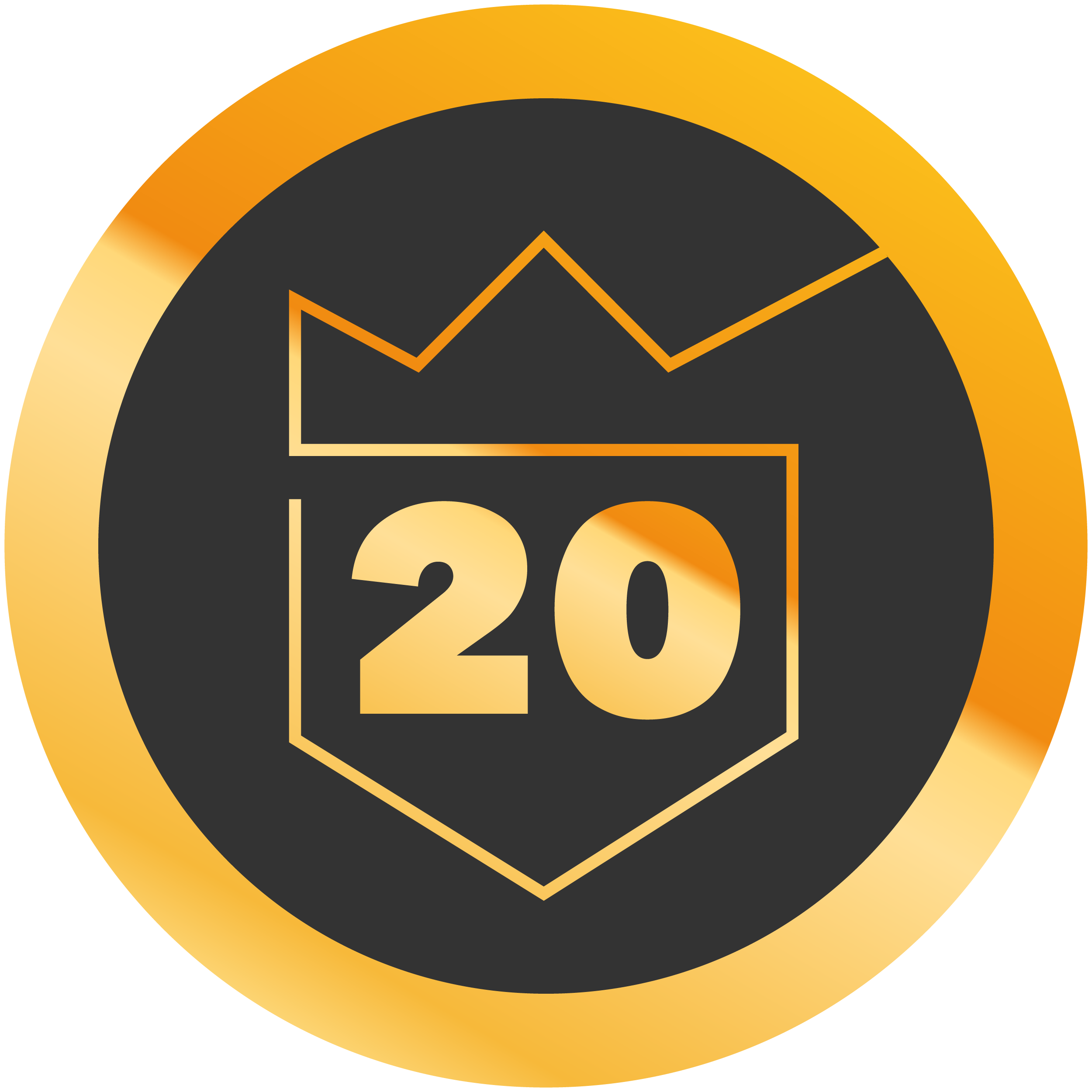 20 years medal